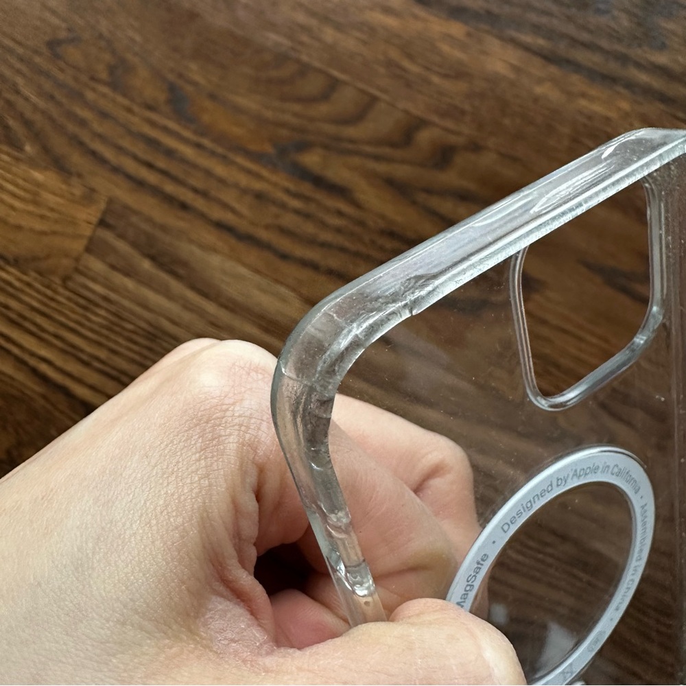 iPhone 12 Pro Clear Protective Phone Case with MagSafe Compatibility - Picture 8 of 12